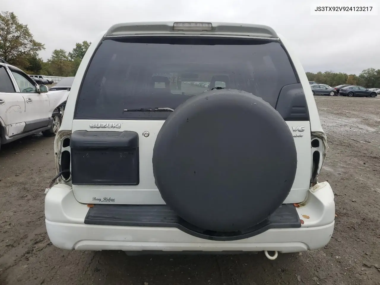 2002 Suzuki Xl7 Plus VIN: JS3TX92V924123217 Lot: 86286835