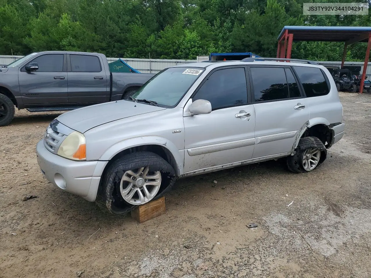 2004 Suzuki Xl7 Ex/Lx VIN: JS3TY92V344104291 Lot: 57323286