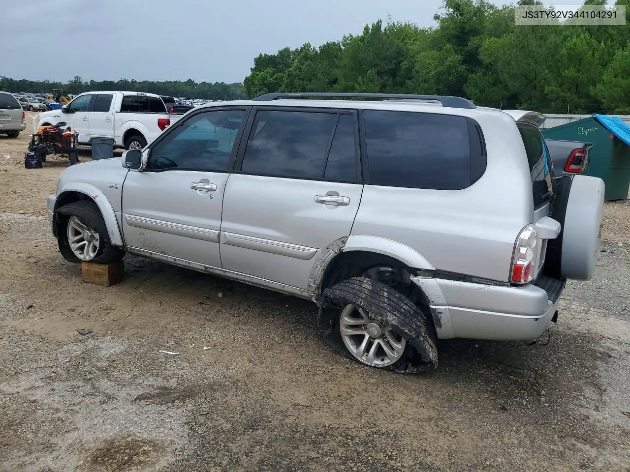2004 Suzuki Xl7 Ex/Lx VIN: JS3TY92V344104291 Lot: 57323286