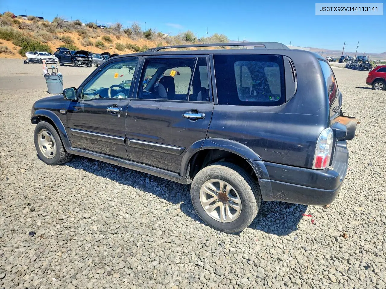 2004 Suzuki Xl7 Ex VIN: JS3TX92V344113141 Lot: 61043006