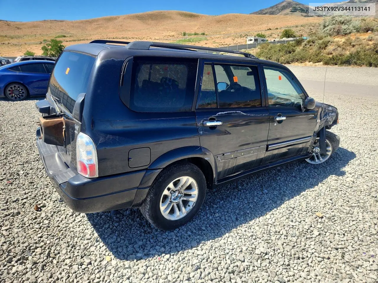 2004 Suzuki Xl7 Ex VIN: JS3TX92V344113141 Lot: 61043006