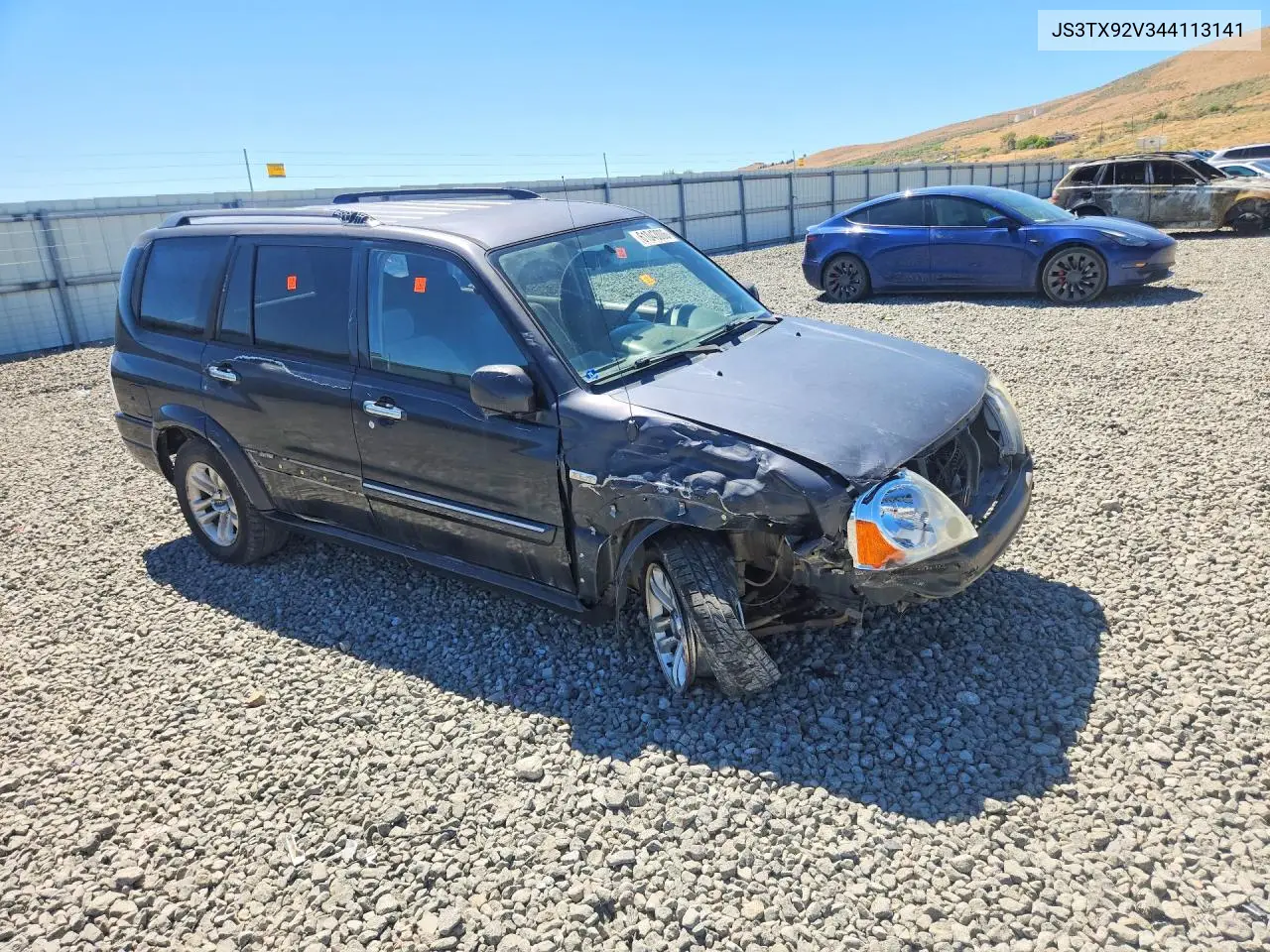 2004 Suzuki Xl7 Ex VIN: JS3TX92V344113141 Lot: 61043006