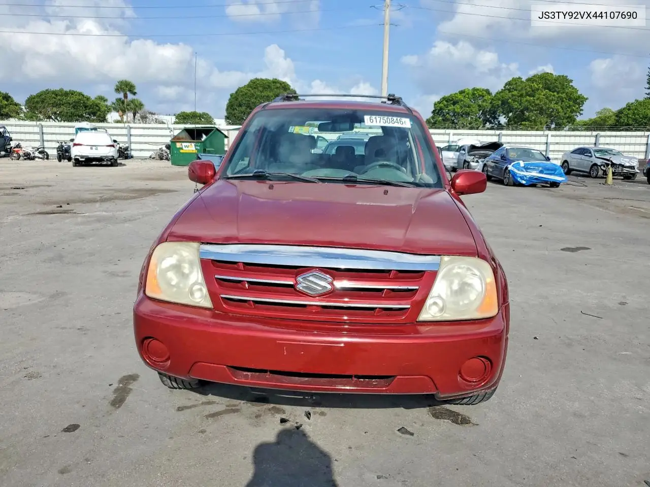 2004 Suzuki Xl7 Ex VIN: JS3TY92VX44107690 Lot: 61750846