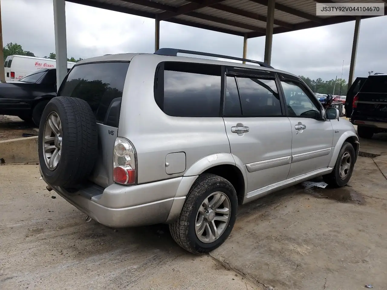 2004 Suzuki Xl7 Ex VIN: JS3TY92V044104670 Lot: 81330475