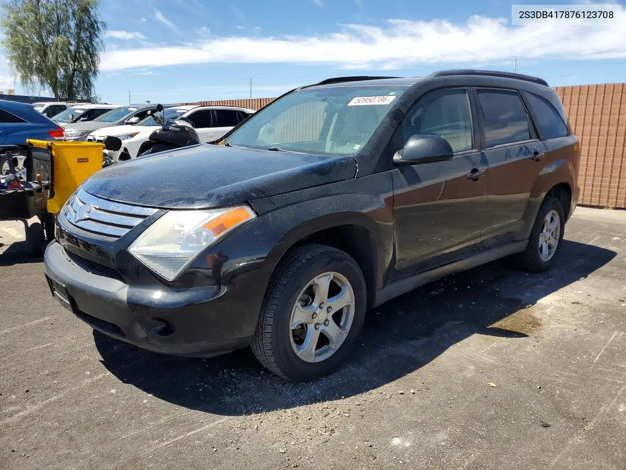 2007 Suzuki Xl7 Luxury VIN: 2S3DB417876123708 Lot: 50950786