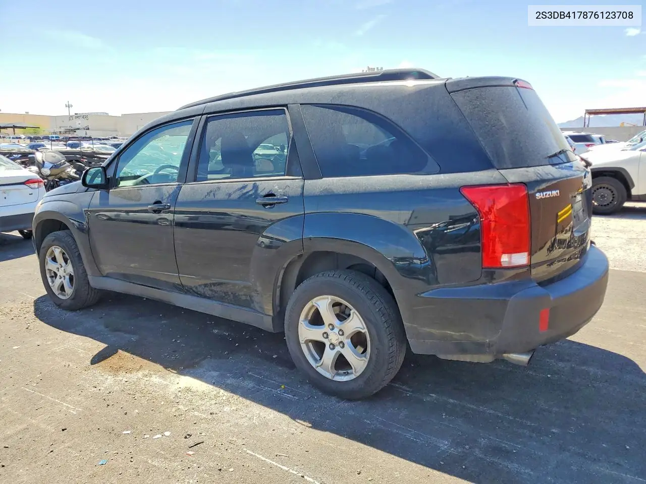 2007 Suzuki Xl7 Luxury VIN: 2S3DB417876123708 Lot: 50950786