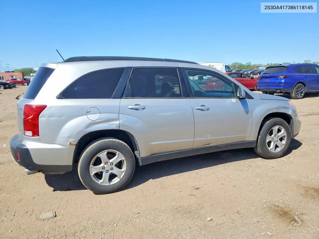 2008 Suzuki Xl7 Luxury VIN: 2S3DA417386118145 Lot: 53204666