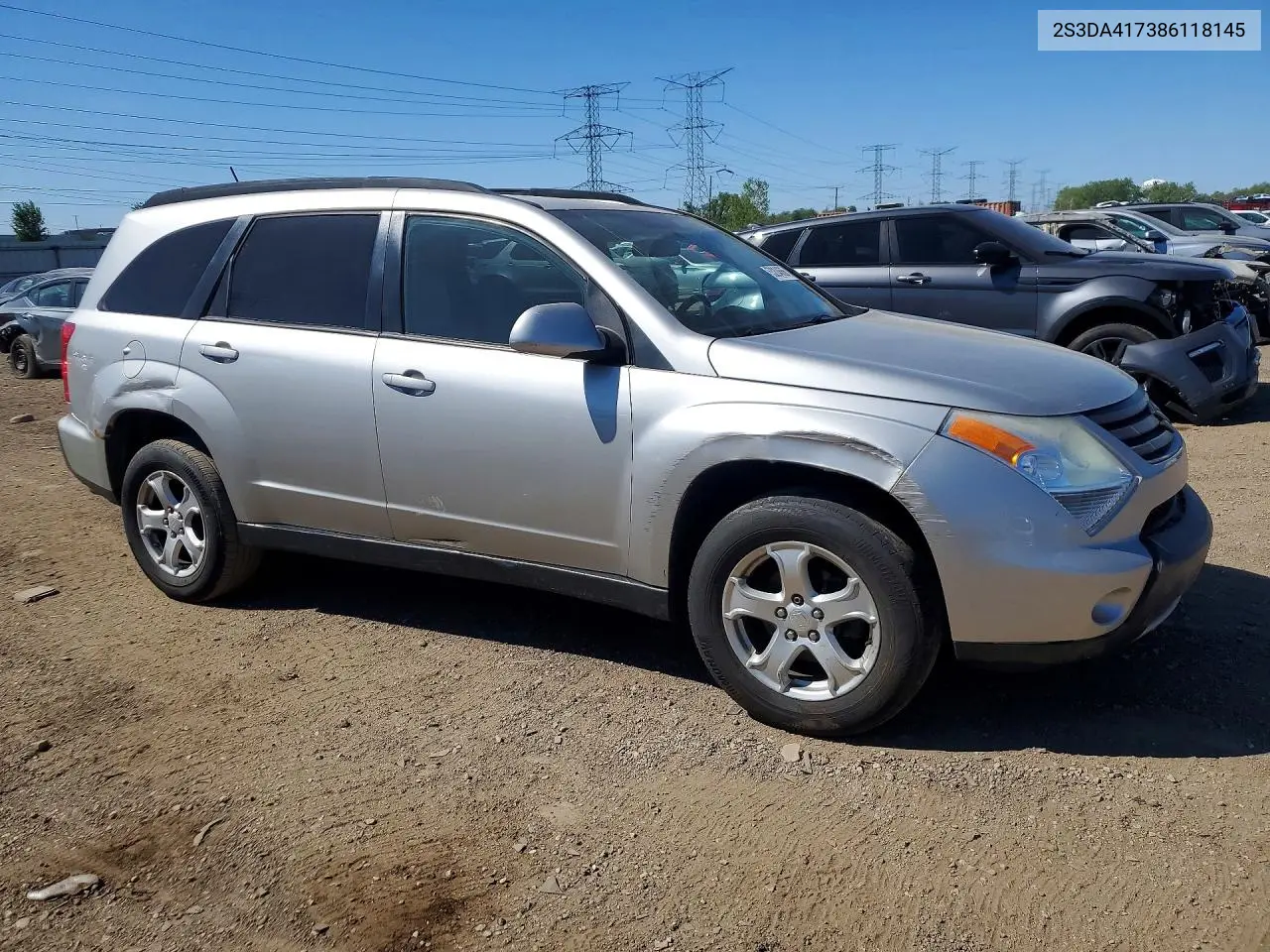 2008 Suzuki Xl7 Luxury VIN: 2S3DA417386118145 Lot: 53204666