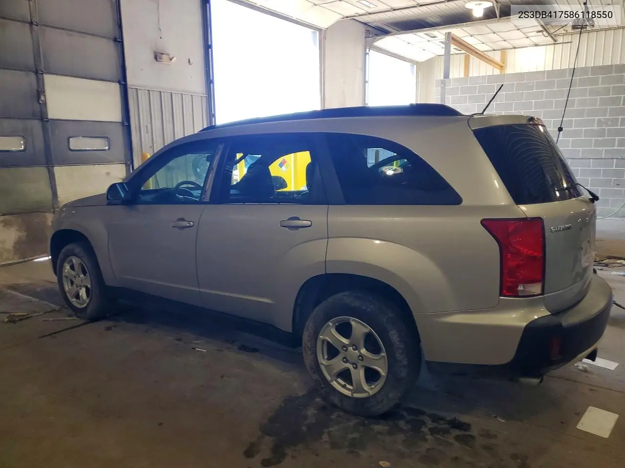 2008 Suzuki Xl7 Luxury VIN: 2S3DB417586118550 Lot: 56965586