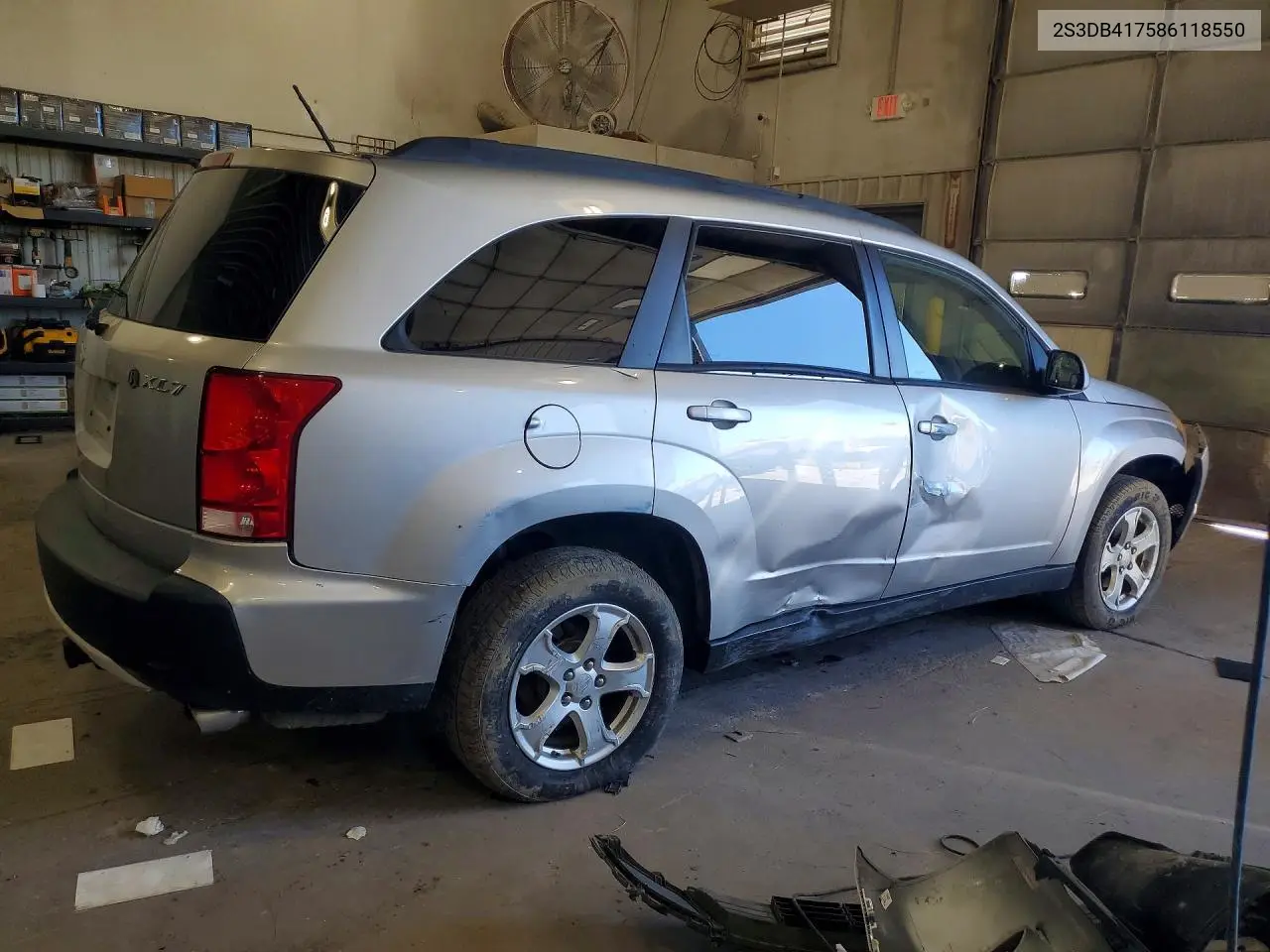 2008 Suzuki Xl7 Luxury VIN: 2S3DB417586118550 Lot: 56965586