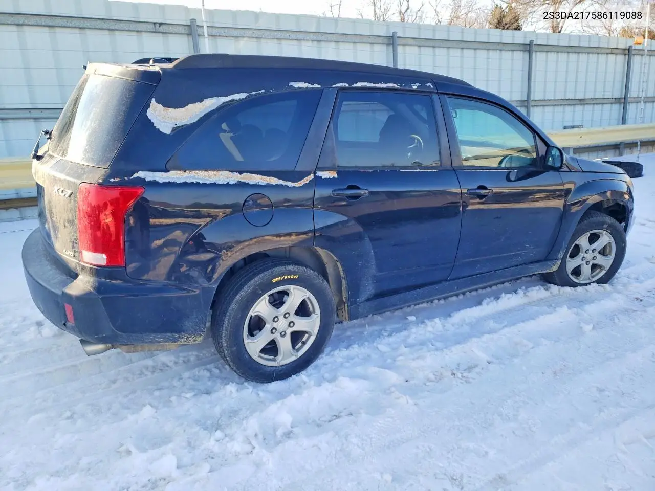 2008 Suzuki Xl7 VIN: 2S3DA217586119088 Lot: 75960395