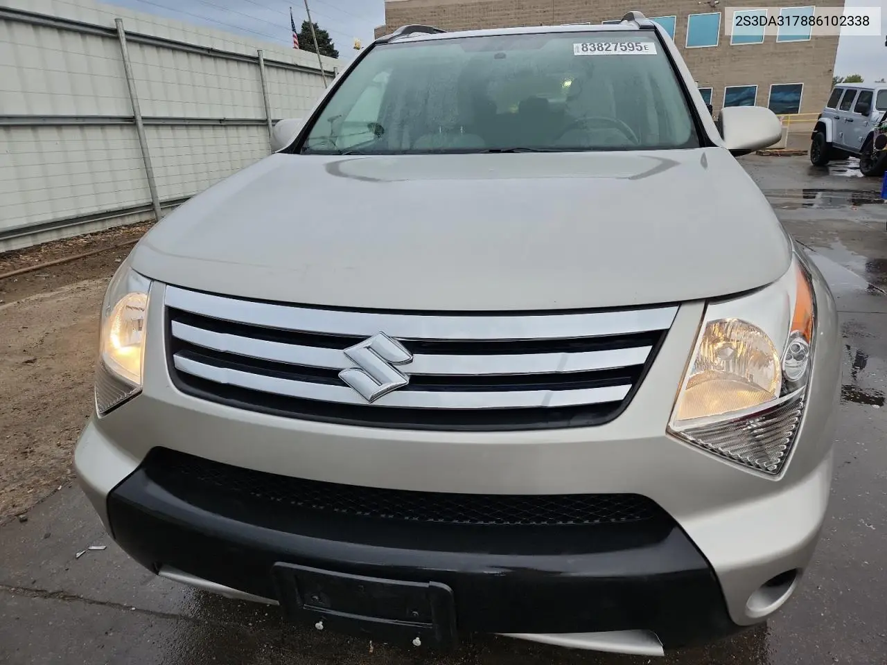 2008 Suzuki Xl7 Luxury VIN: 2S3DA317886102338 Lot: 83827595