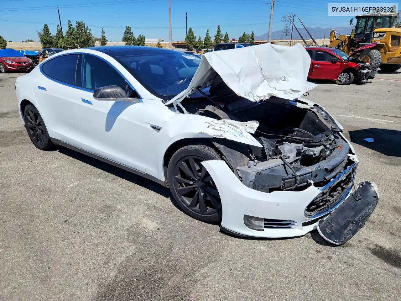 2014 Tesla Model S VIN: 5YJSA1H16EFP33932 Lot: 59732216