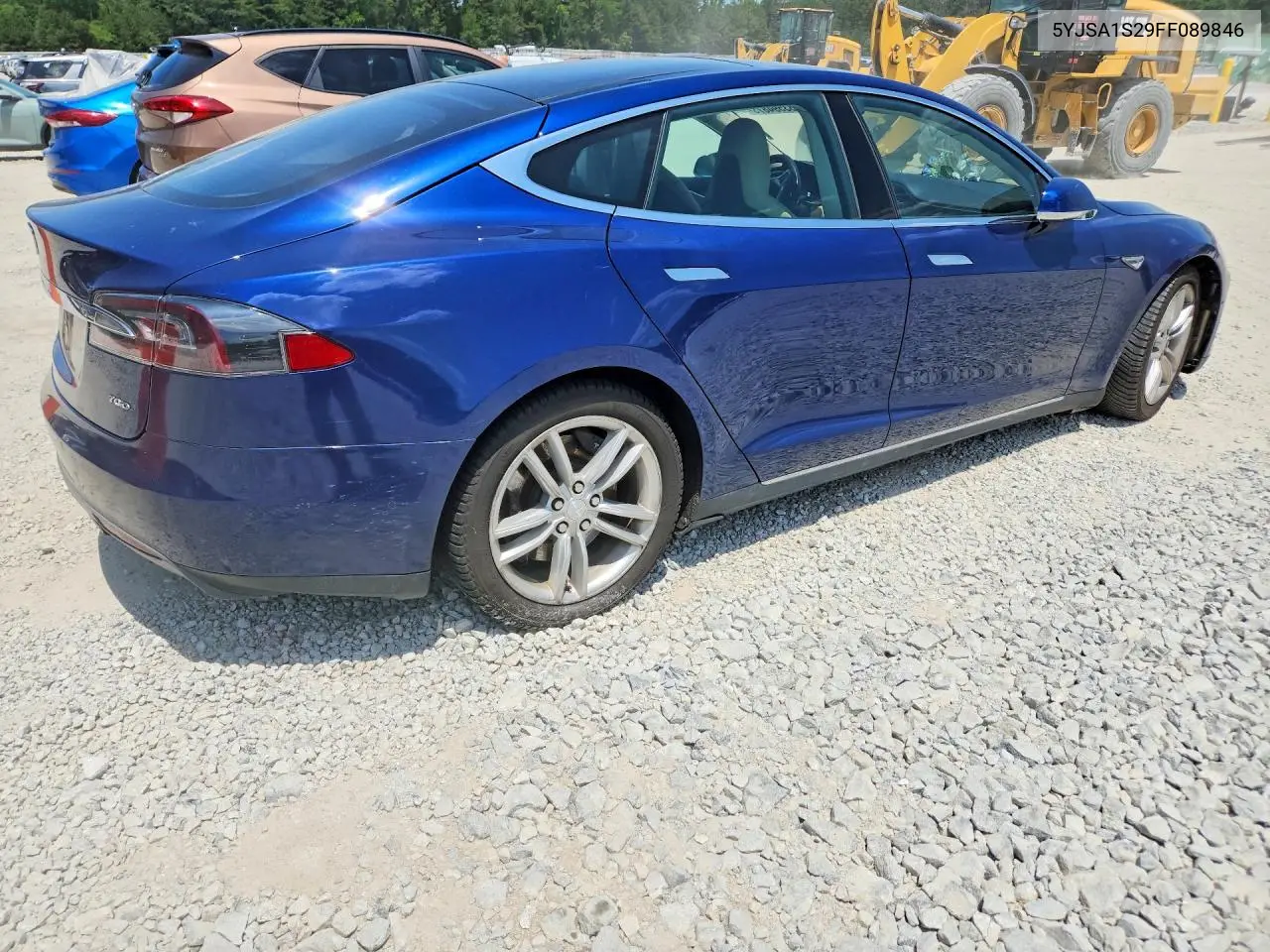 2015 Tesla Model S P85D VIN: 5YJSA1S29FF089846 Lot: 53594876