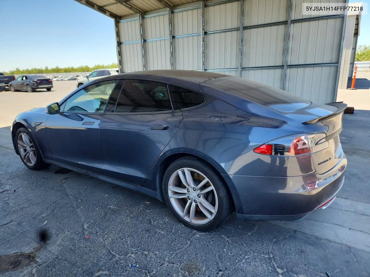 2015 Tesla Model S 85 VIN: 5YJSA1H14FFP77218 Lot: 59602466