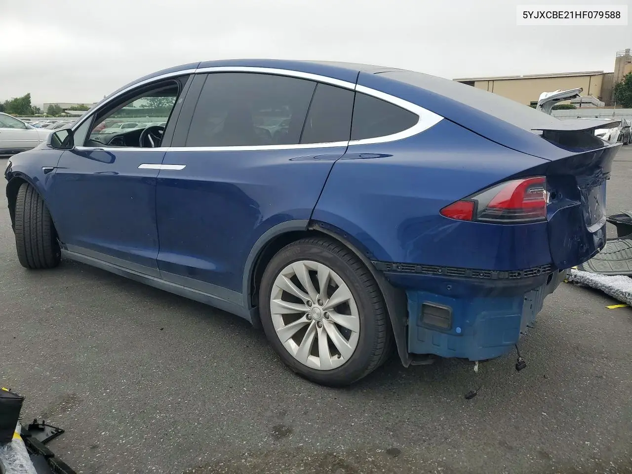 2017 Tesla Model X VIN: 5YJXCBE21HF079588 Lot: 52866516