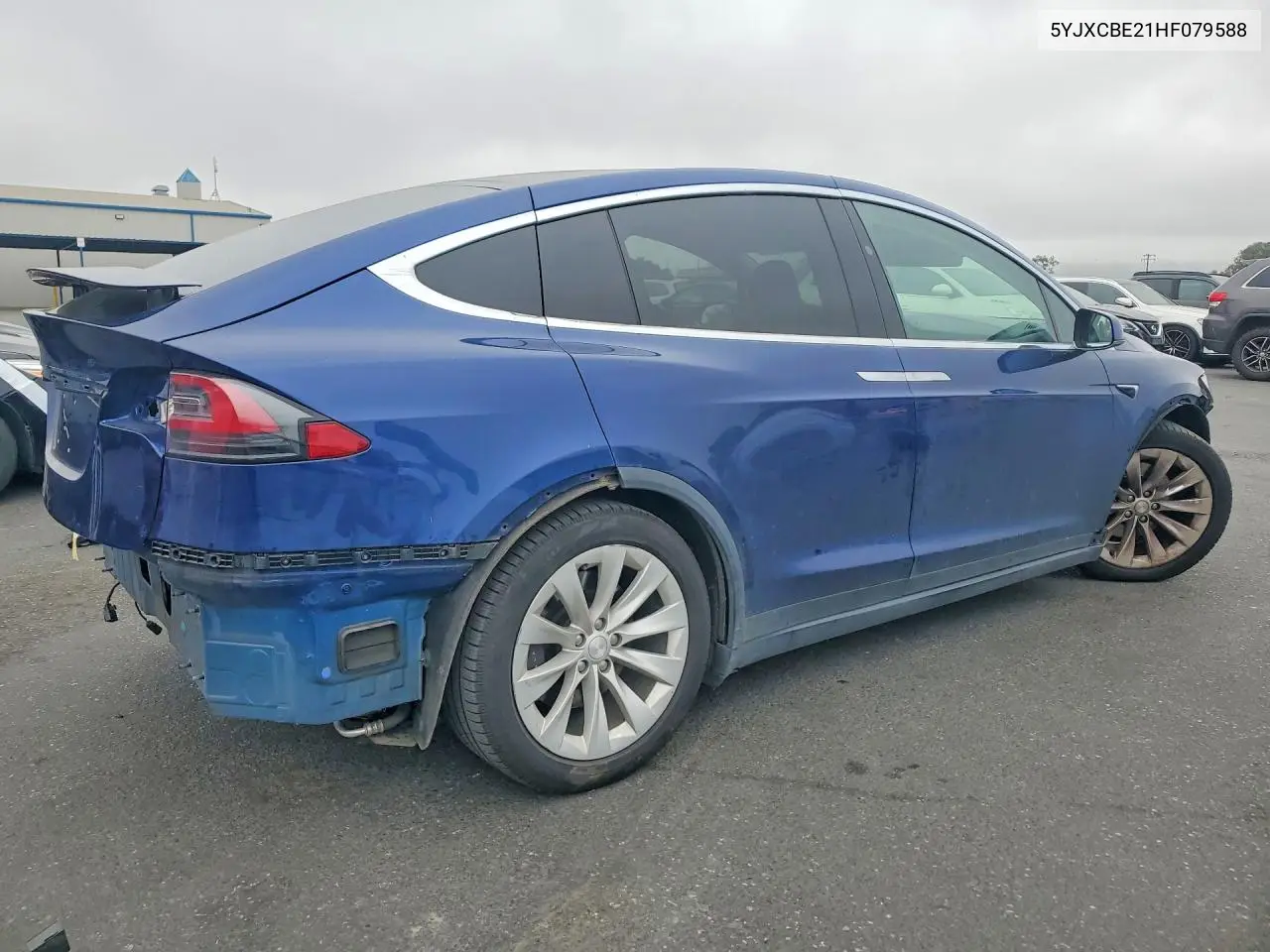 2017 Tesla Model X VIN: 5YJXCBE21HF079588 Lot: 52866516