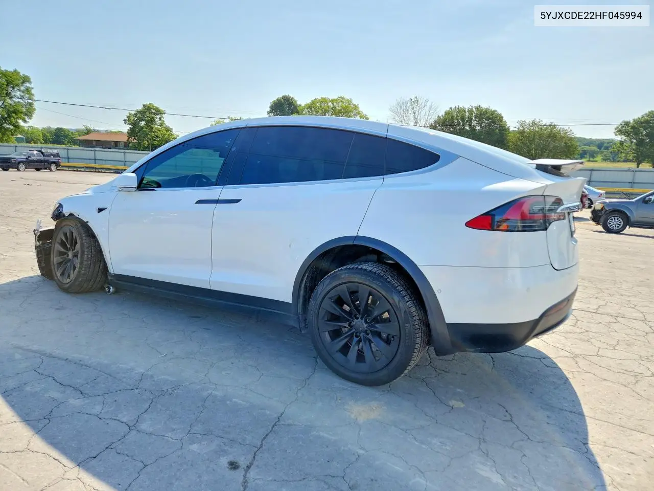 2017 Tesla Model X VIN: 5YJXCDE22HF045994 Lot: 57679416