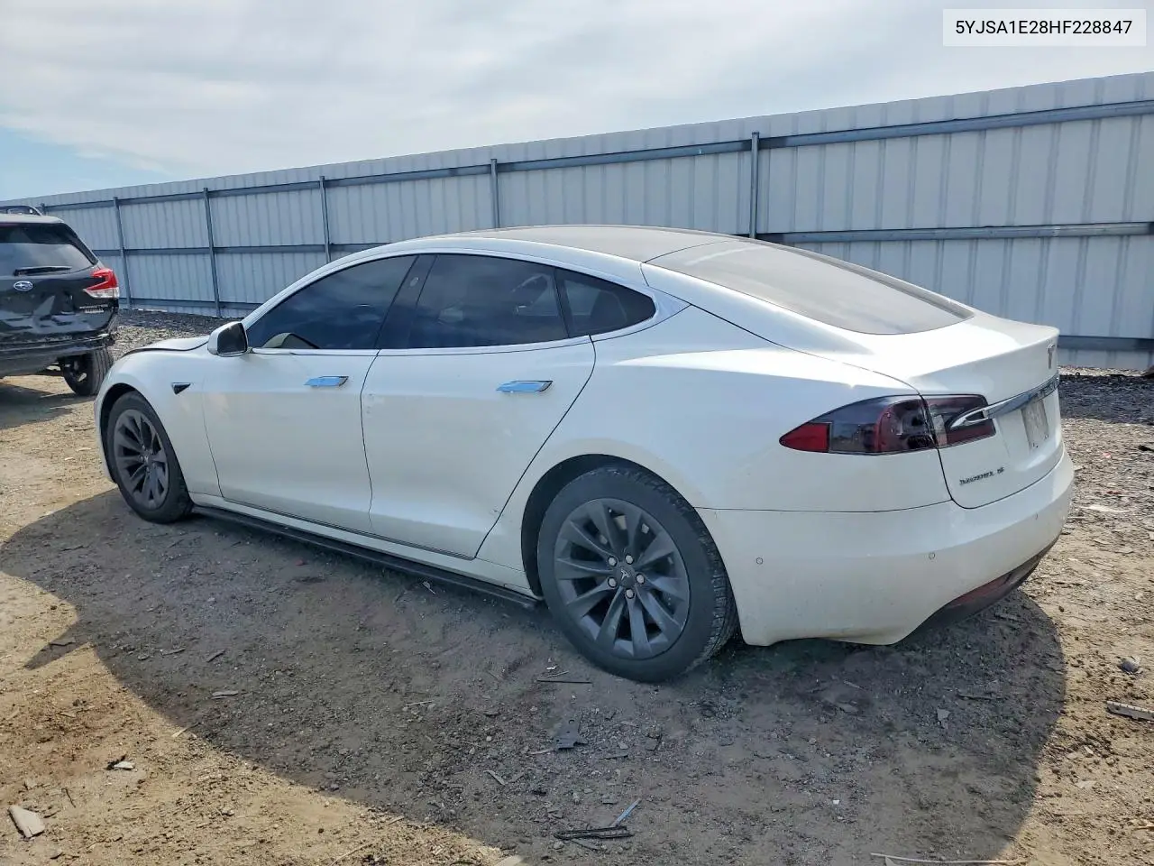 2017 Tesla Model S VIN: 5YJSA1E28HF228847 Lot: 58791116