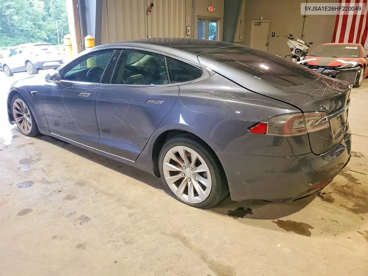 2017 Tesla Model S VIN: 5YJSA1E26HF220049 Lot: 59827486