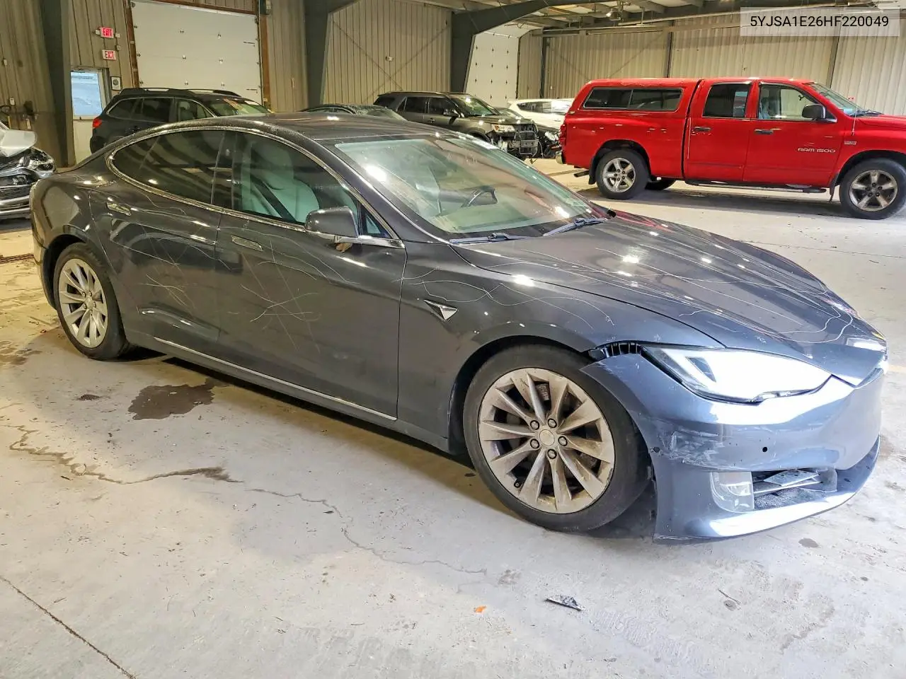 2017 Tesla Model S VIN: 5YJSA1E26HF220049 Lot: 59827486