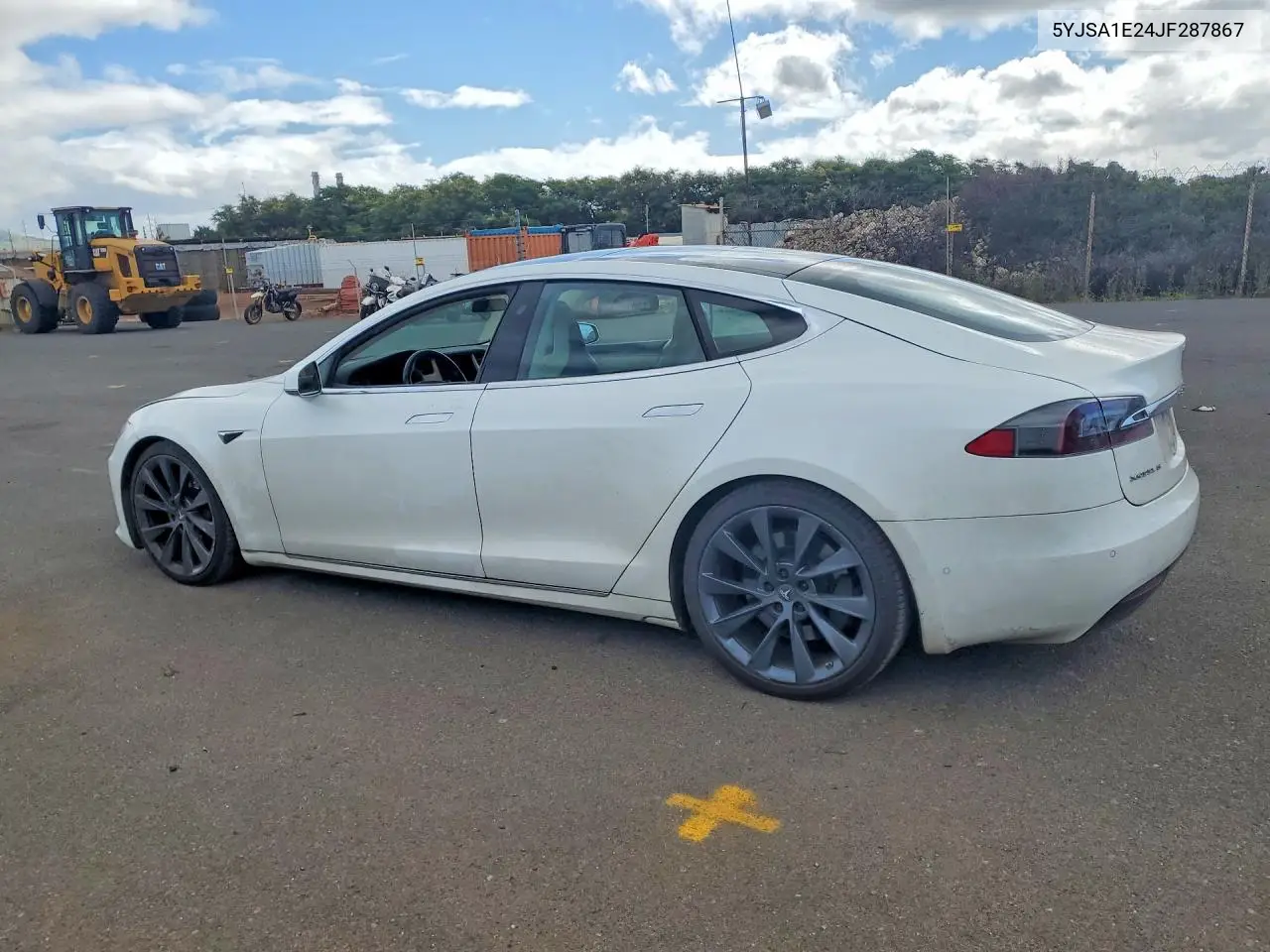 2018 Tesla Model S VIN: 5YJSA1E24JF287867 Lot: 56336896