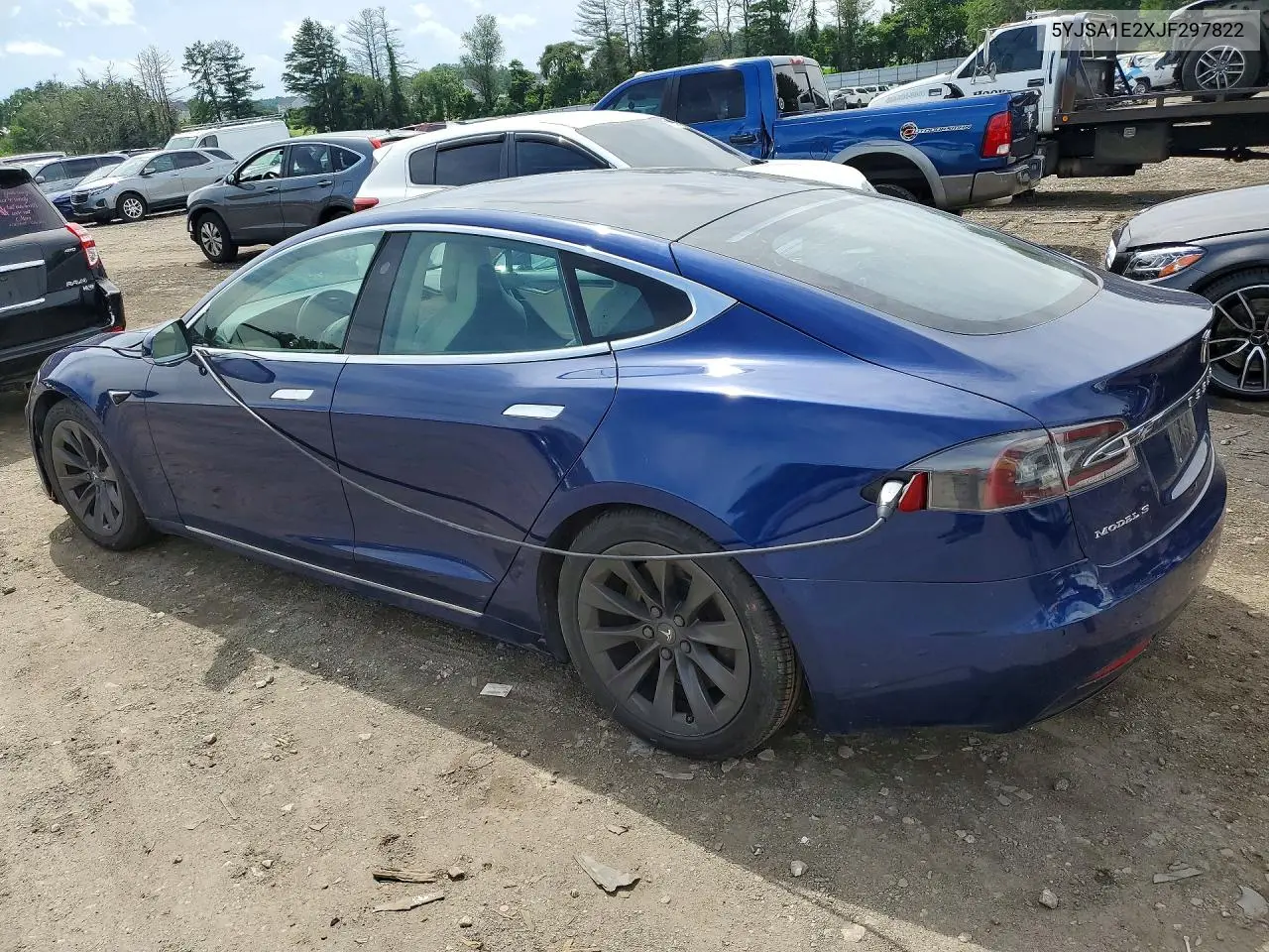 2018 Tesla Model S VIN: 5YJSA1E2XJF297822 Lot: 57339586
