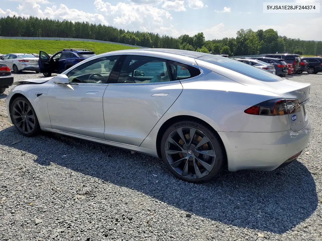 2018 Tesla Model S VIN: 5YJSA1E28JF244374 Lot: 59583066
