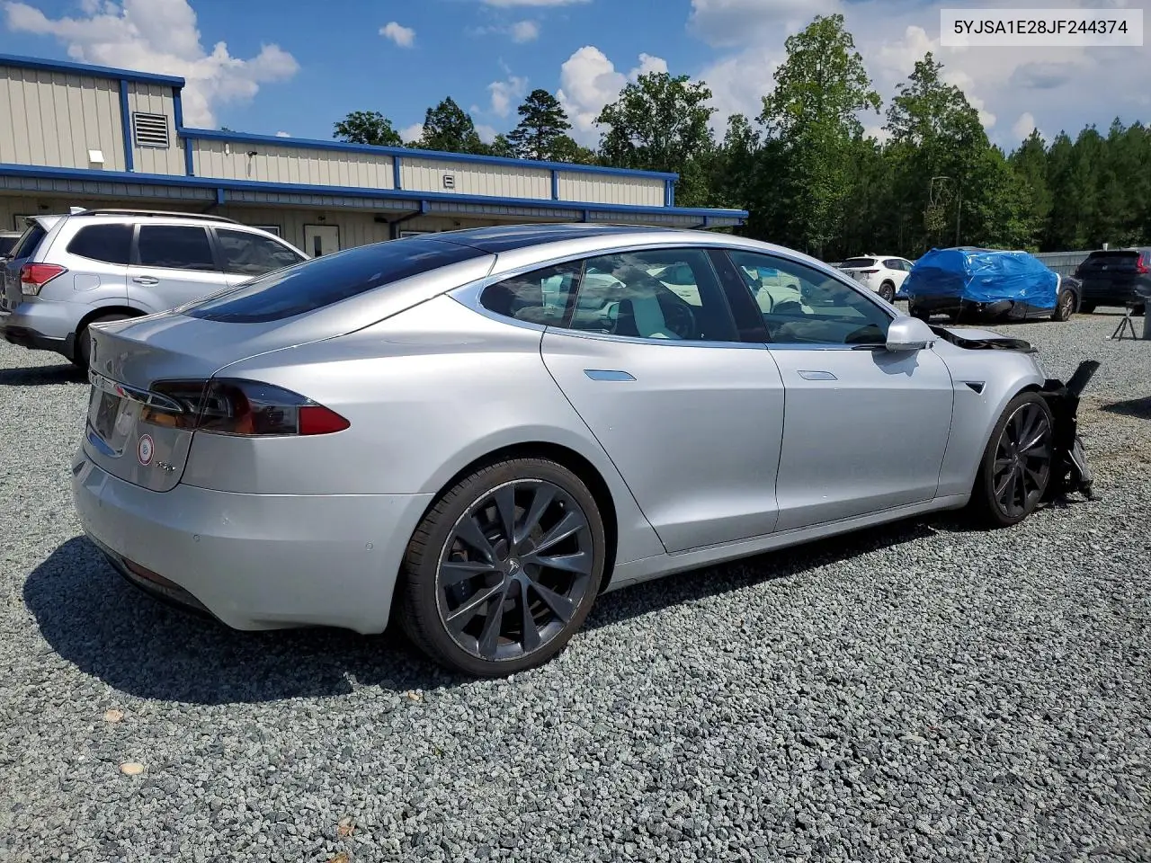 2018 Tesla Model S VIN: 5YJSA1E28JF244374 Lot: 59583066