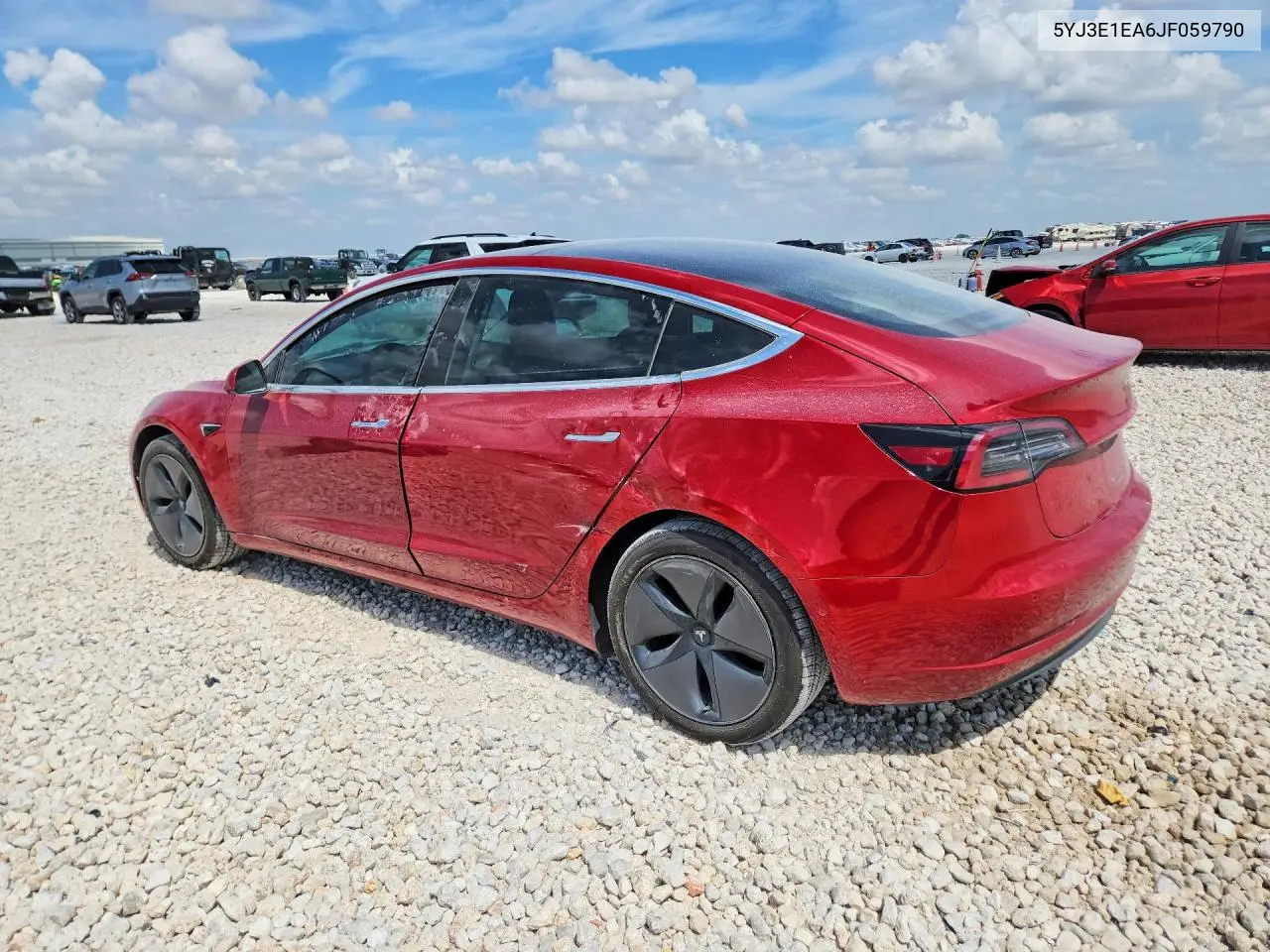 2018 Tesla Model 3 VIN: 5YJ3E1EA6JF059790 Lot: 60132346