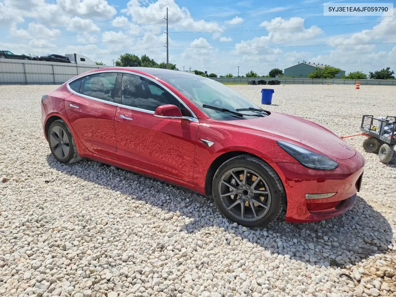 2018 Tesla Model 3 VIN: 5YJ3E1EA6JF059790 Lot: 60132346