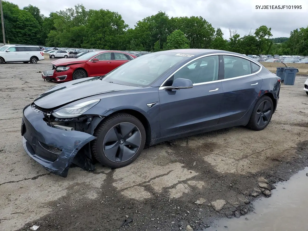 2018 Tesla Model 3 VIN: 5YJ3E1EA5JF101995 Lot: 79135435