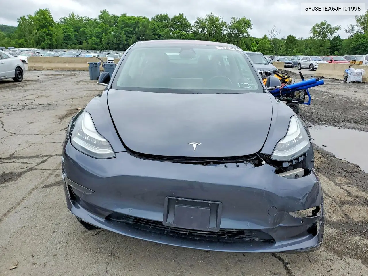 2018 Tesla Model 3 VIN: 5YJ3E1EA5JF101995 Lot: 79135435