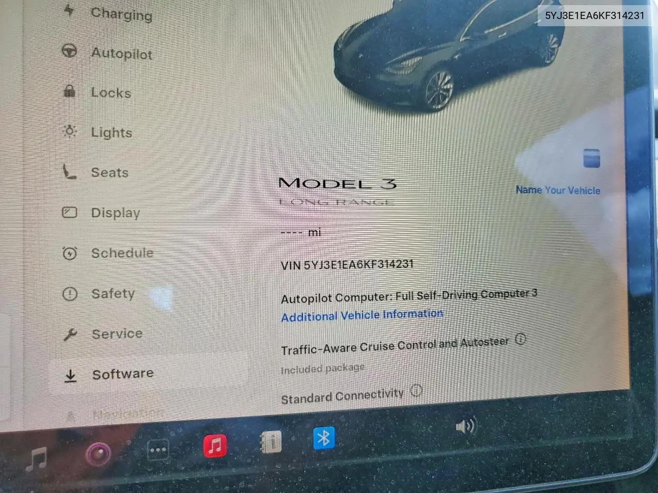 2019 Tesla Model 3 VIN: 5YJ3E1EA6KF314231 Lot: 54013466