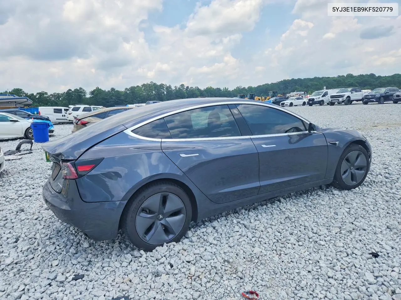 2019 Tesla Model 3 VIN: 5YJ3E1EB9KF520779 Lot: 56788116