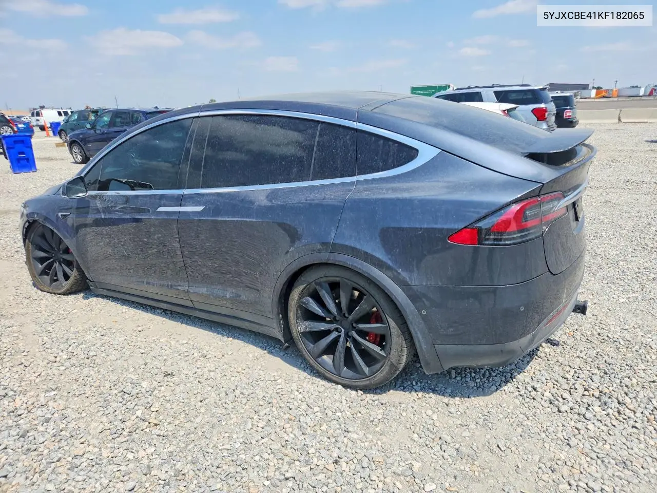 2019 Tesla Model X VIN: 5YJXCBE41KF182065 Lot: 58124776