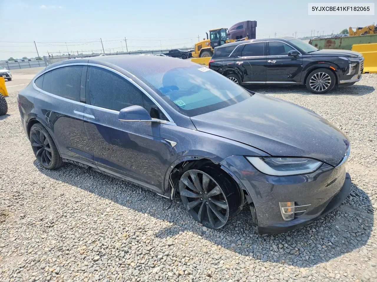2019 Tesla Model X VIN: 5YJXCBE41KF182065 Lot: 58124776