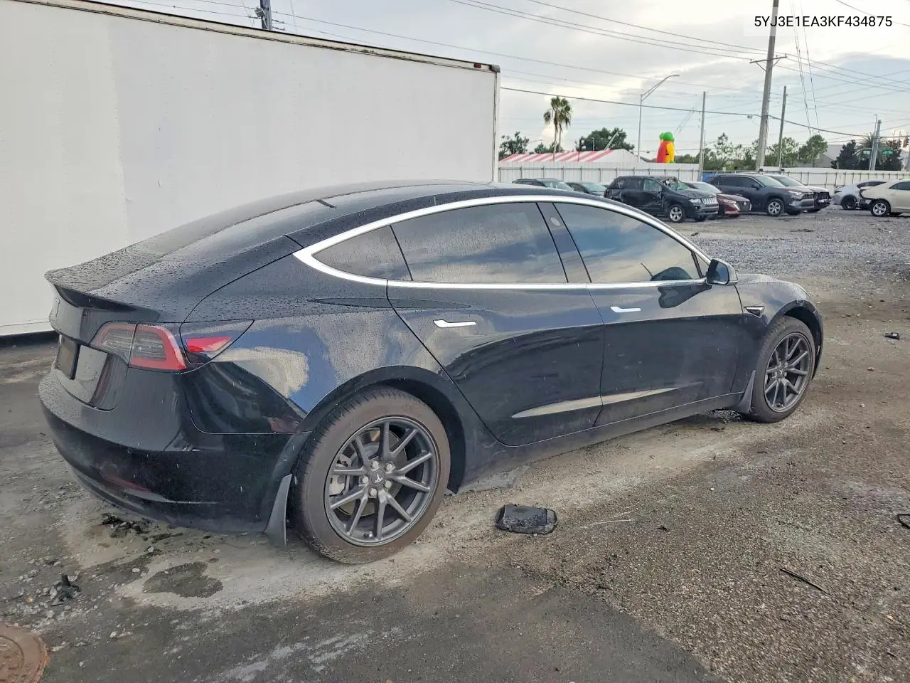 2019 Tesla Model 3 VIN: 5YJ3E1EA3KF434875 Lot: 59375976