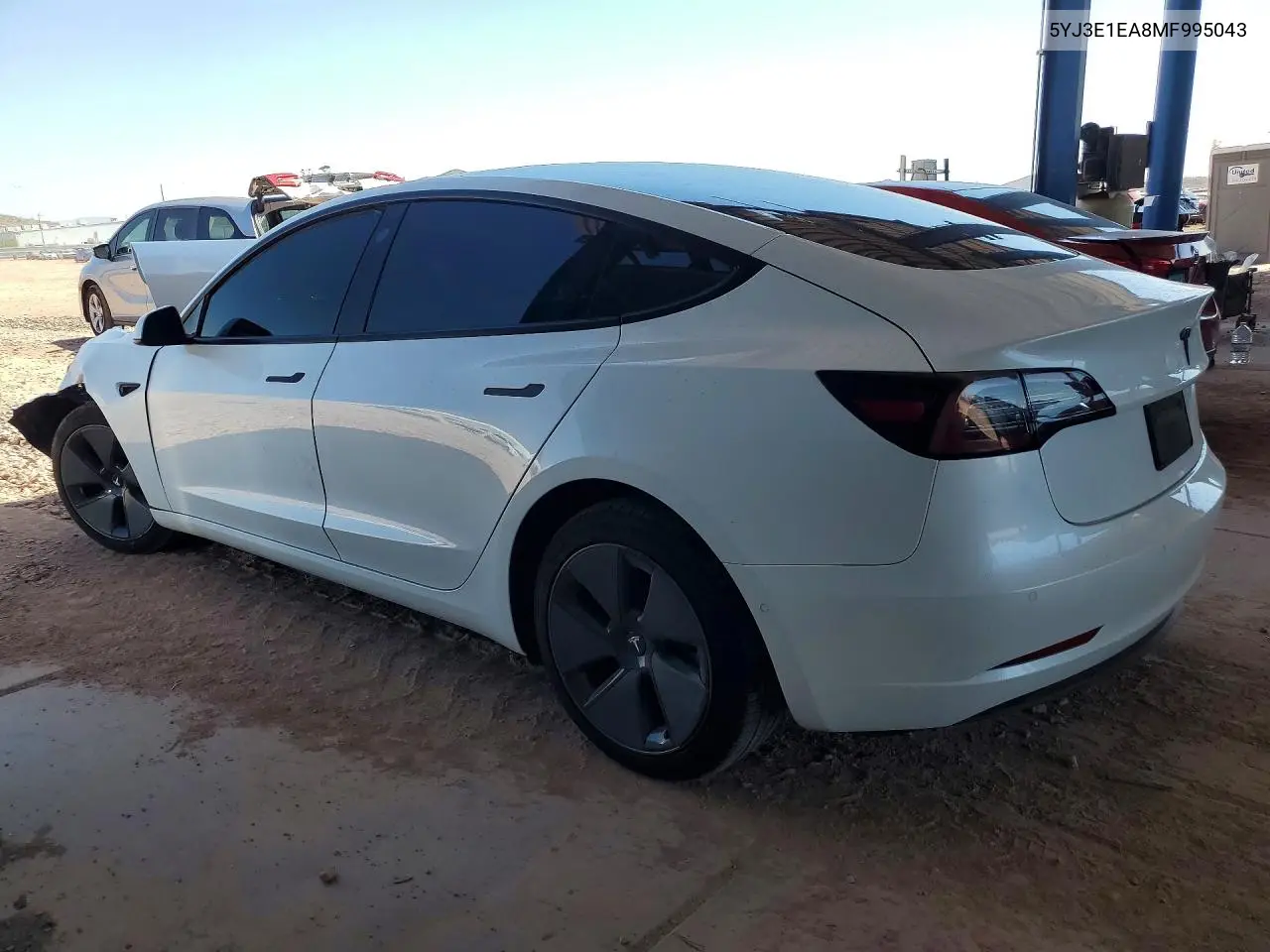 2021 Tesla Model 3 VIN: 5YJ3E1EA8MF995043 Lot: 57714106