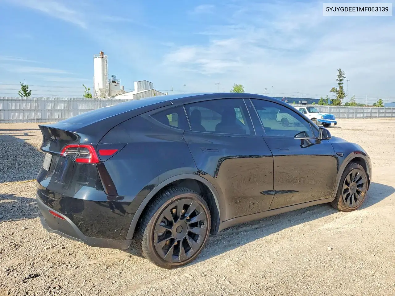 2021 Tesla Model Y VIN: 5YJYGDEE1MF063139 Lot: 58795826