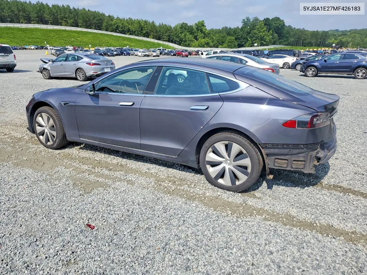 2021 Tesla Model S VIN: 5YJSA1E27MF426183 Lot: 60016276