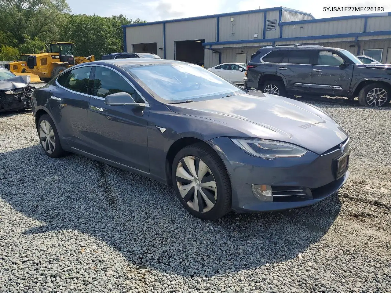 2021 Tesla Model S VIN: 5YJSA1E27MF426183 Lot: 60016276