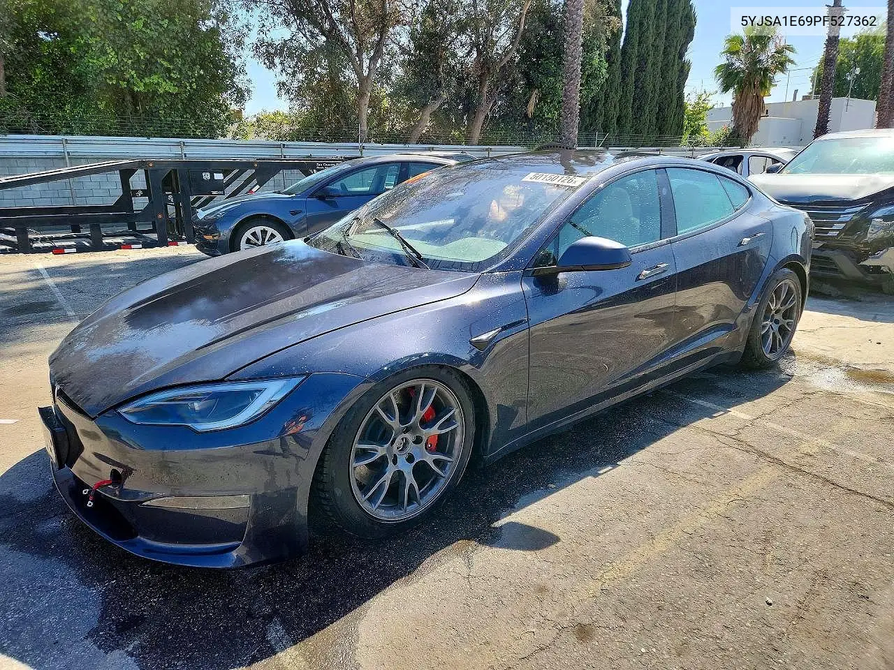 2023 Tesla Model S VIN: 5YJSA1E69PF527362 Lot: 54682676