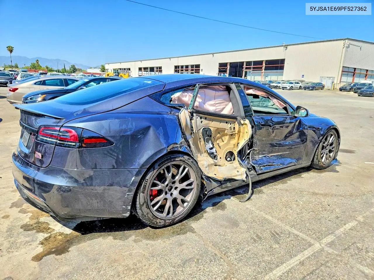 2023 Tesla Model S VIN: 5YJSA1E69PF527362 Lot: 54682676