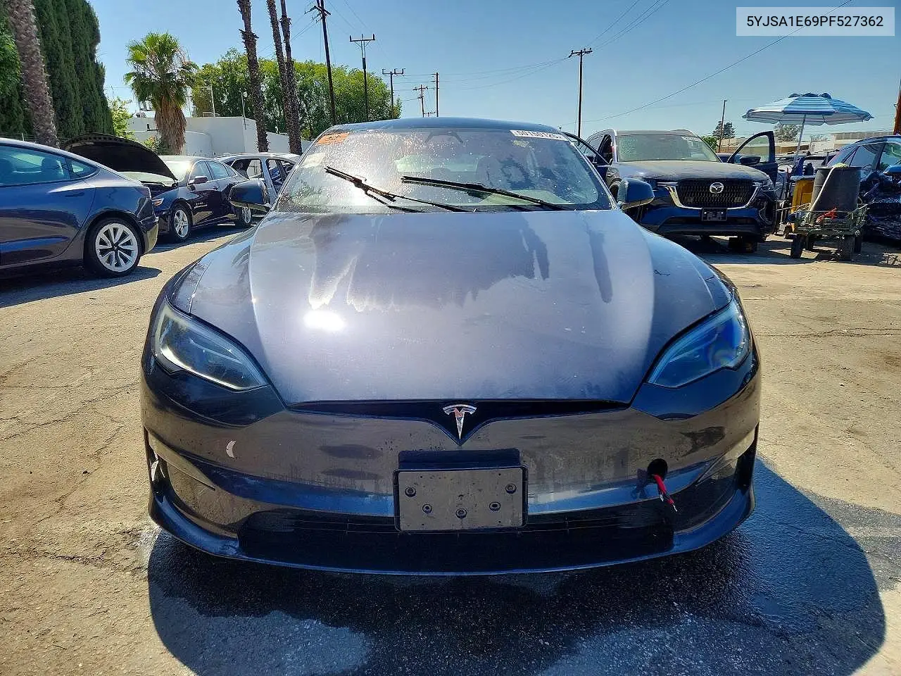 2023 Tesla Model S VIN: 5YJSA1E69PF527362 Lot: 54682676
