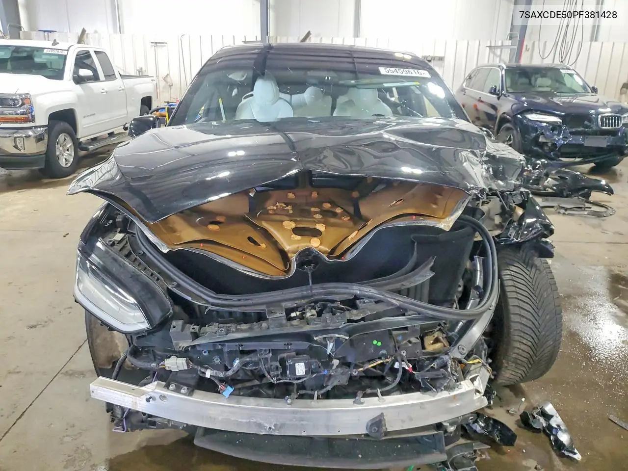 2023 Tesla Model X VIN: 7SAXCDE50PF381428 Lot: 55459616