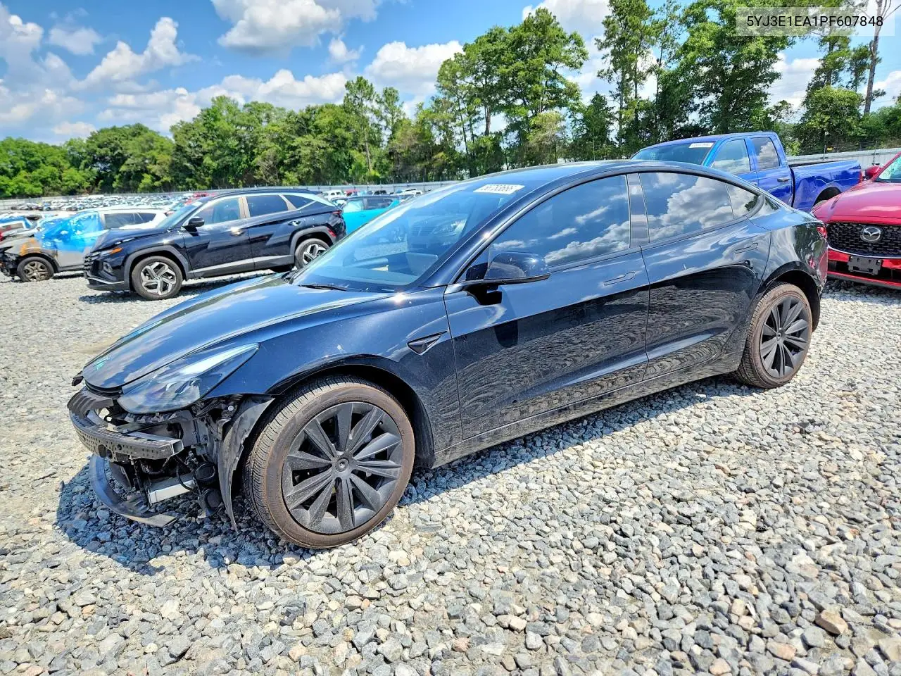 2023 Tesla Model 3 VIN: 5YJ3E1EA1PF607848 Lot: 56783666