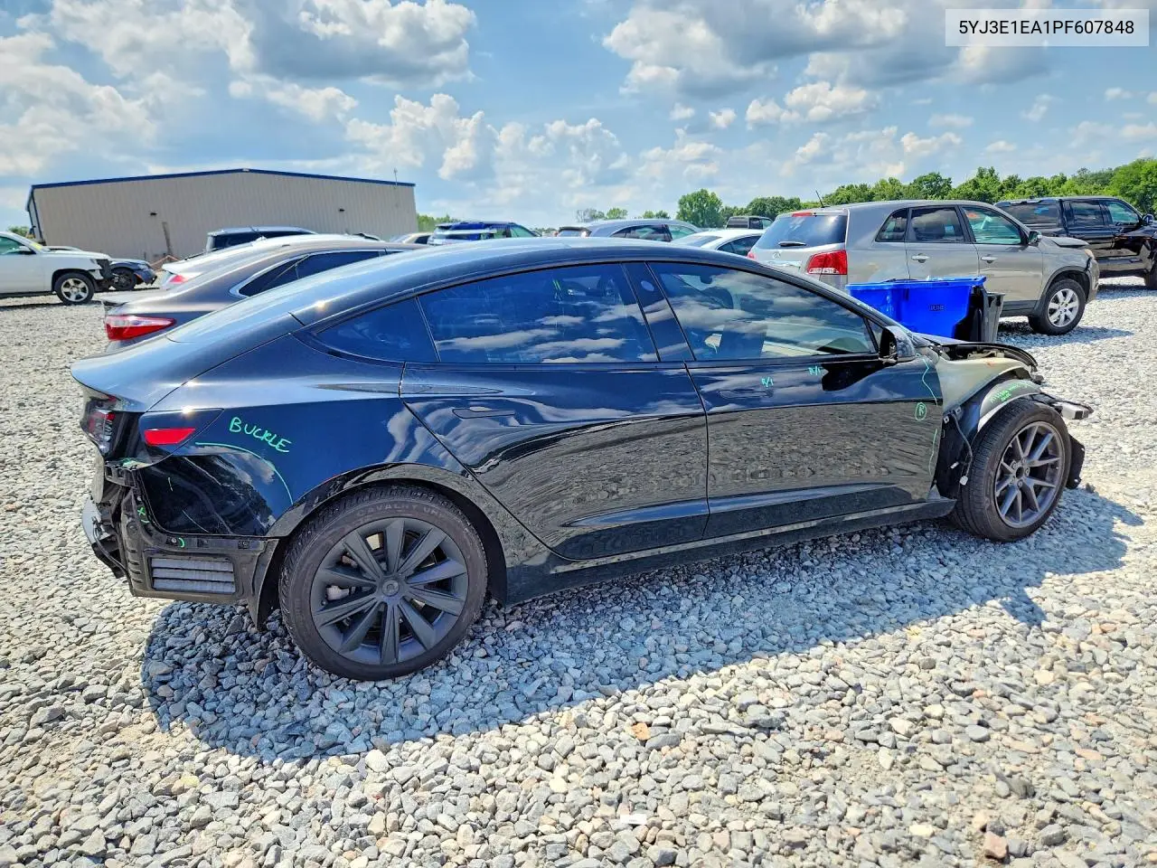 2023 Tesla Model 3 VIN: 5YJ3E1EA1PF607848 Lot: 56783666