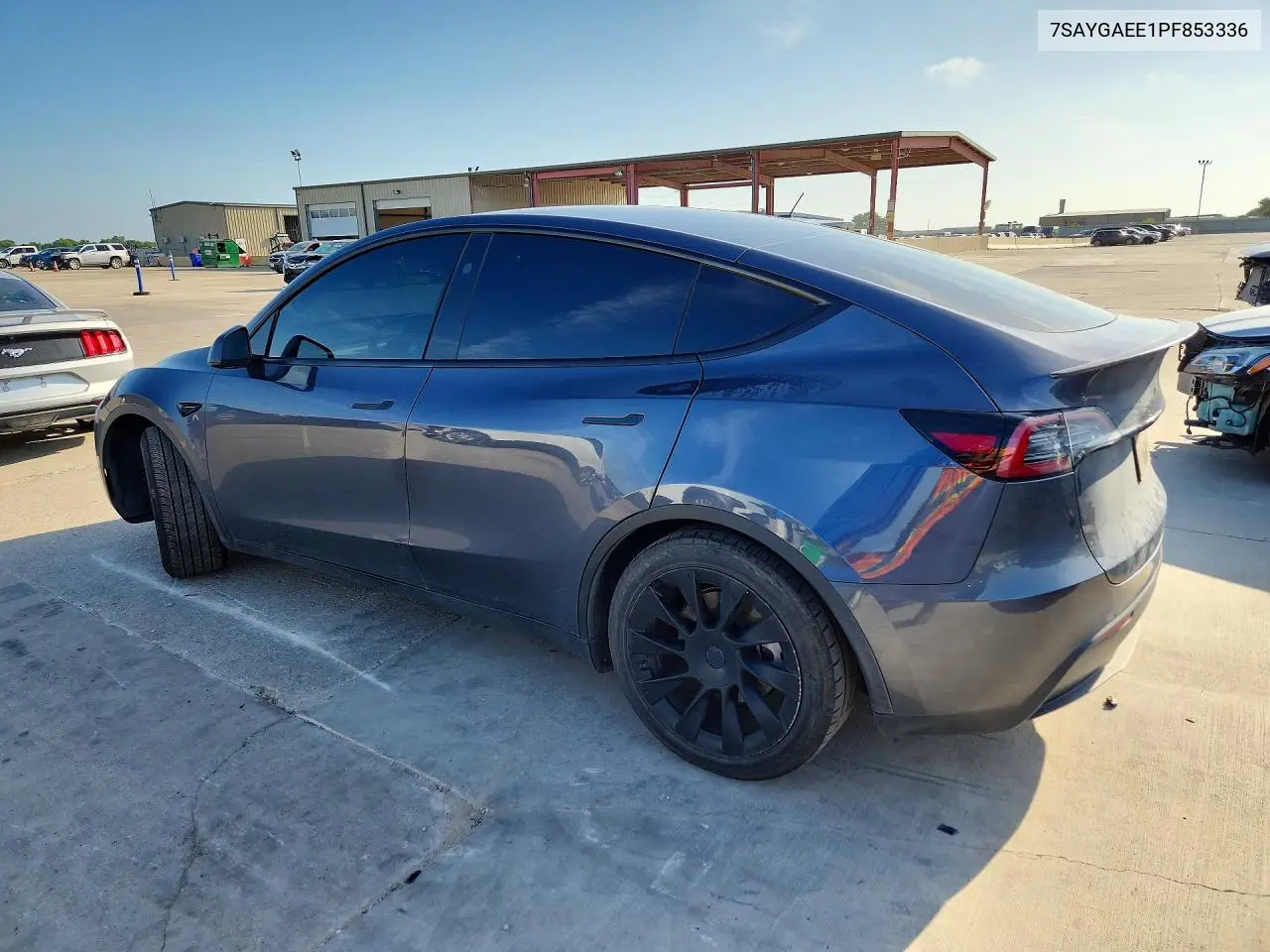 2023 Tesla Model Y VIN: 7SAYGAEE1PF853336 Lot: 57058246