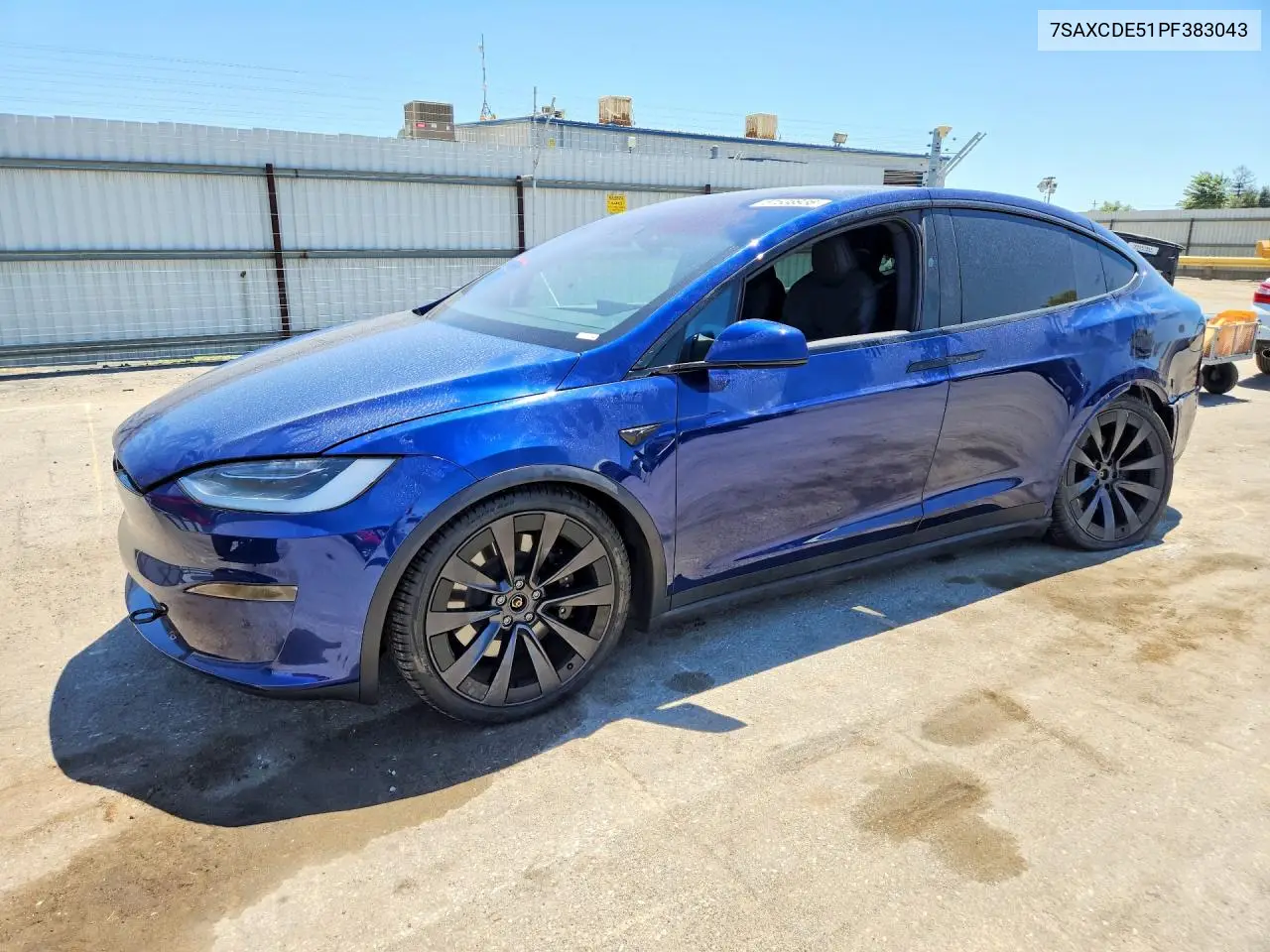 2023 Tesla Model X VIN: 7SAXCDE51PF383043 Lot: 57538936